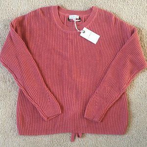 NWT Lucky Brand Cable Knit Crew Neck Sweater S